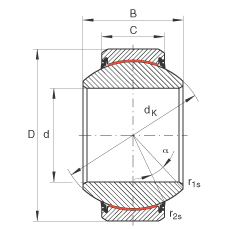 PS GE50-FW-2RS,  DIN ISO 12 240-1 ˜, Soɂȴܷ