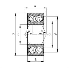 ǽ|S 3804-B-2RSR-TVH, pУpȴܷ⣬|  = 25