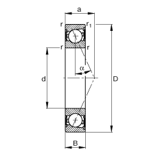 SS B7003-E-2RSD-T-P4S, {Ɍb|  = 25㣬ɂȴܷ⣬ǽ|ƹ